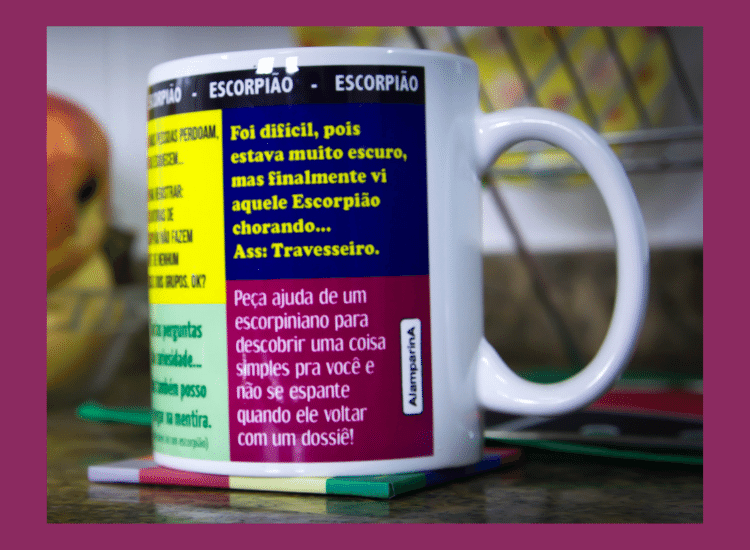 Caneca Signos – Sou Escorpião - Imagem4